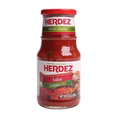 HERDEZ 辣味莎莎醬, 1個, 453克
