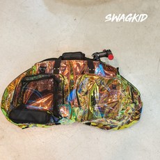SWAGKID 滑步車攜車袋 特殊色 兒童滑步車專用 便攜收納袋, 炫彩金