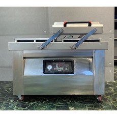 允統財DZ-500/2SB真空包裝機：雙室四封口乾濕兩用食品自動封口機，真空幫浦真空機, DZ-500/2SB