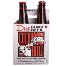 Cock 'N Bull 低卡無酒精薑汁氣泡飲, 4個, 355ml