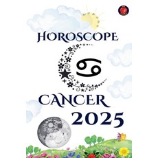 (英文圖書) Cancer Horoscope 2025 平裝版, Ediciones Rubi, 英文