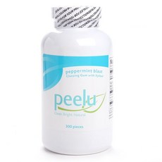 Peelu 口香糖木糖醇, Peppermint Blast, 300顆