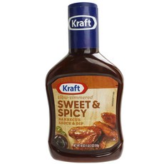 Kraft 卡夫 燒烤醬和深甜和辣, 1個, 510克