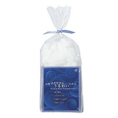 Shirayuki 垣谷纖維 角鯊烯臉部身體護理保濕毛巾, 1個, 60g