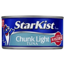 Starkist 植物油金槍魚塊, 1個, 113g