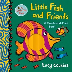 (英文圖書) Little Fish and Friends: A Touch-And-Feel Book 精裝版, Candlewick Press (MA), 英文