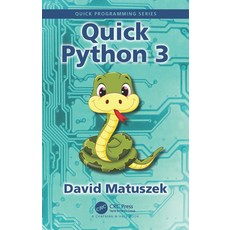 (英文圖書) Quick Python 3 平裝版, CRC Press, 英文