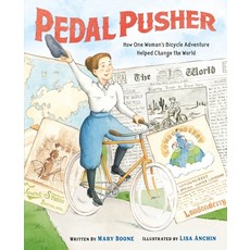 (英文圖書)Pedal Pusher: How One Woman's Bicycle Adventure Helped Change the World 精裝版, Henry Holt & Company, 英文