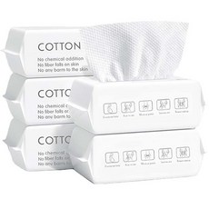 一次性洗臉巾/美容巾/卸妝巾 - 加厚加大棉柔巾，乾濕兩用，呵護您的嬌嫩肌膚, 珍珠紋100抽 15*20cm, 1個