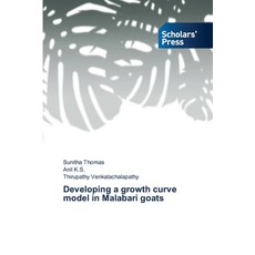 (英文圖書) Developing a growth curve model in Malabari goats 平裝版, Scholars' Press, 英文
