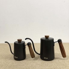 MILA 木柄嘴口手沖壺 350ml/600ml, 350ml