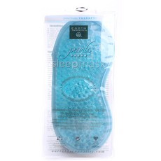 EARTH THERAPEUTICS Pulse Cooling Gel Bead Sleep Eye Mask, 藍色, 1個裝