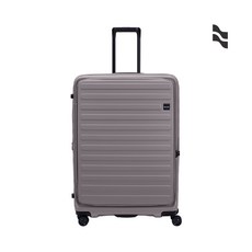 LOJEL 30吋 CUBO 拉鍊拉桿擴充箱 大地灰，擴充設計增加收納空間，耐用材質保護行李，輕巧設計方便拖行