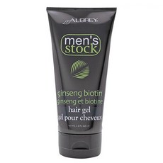 AUBREY ORGANICS 男用人蔘髮膠, 1入, 177ml