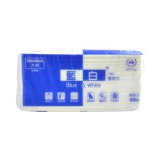 **下單數量超過4包請改選宅配服務**藍白不織布萬用巾 (共兩款), 詳見包裝