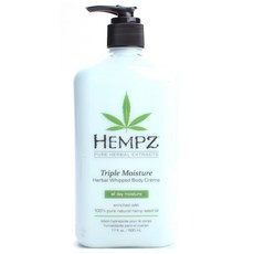 HEMPZ 三重保濕潤膚霜, 1個, 500毫升