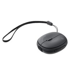 日本SANWA 超迷你靜音滑鼠 Type-C接口 1000dpi 附吊繩, 白色