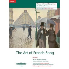 (英文圖書) The Art of French Song (Medium/Low Voice): 19/20th Cent. Repertoire with Translations and Gui... 平裝版, Alfred Music, 英文