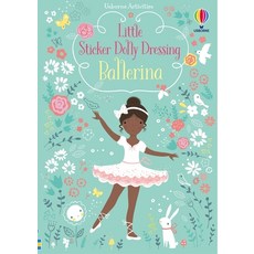 (英文圖書)Little Sticker Dolly Dressing Ballerina 平裝版, Usborne Books, 英文