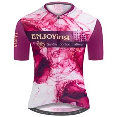 BAISKY百士奇自行車衣空力女款短車衣 漫延 紫 時尚透氣排汗自行車服