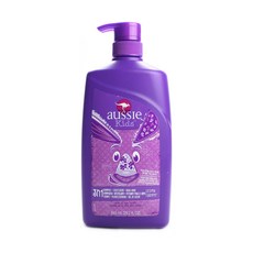 aussIe 兒童多合一洗面乳 葡萄香, 1瓶, 865ml