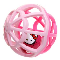 日本 PINOCCHIO HelloKitty妙妙球 寶寶手抓洞洞球 手抓球 軟式塑膠安全 感覺統合 阿卡將 西松屋, 詳見包裝