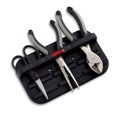 RaPaLa 磁吸三孔工具架 釣魚配件, 1個, 黑色
