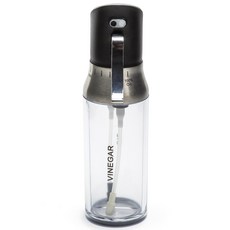 FOX RUN 油醋雙頭噴霧瓶 黑色油瓶醬料瓶, 1個, 400ml