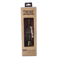 TWINE 復古紅酒開瓶器, 1個, 銀
