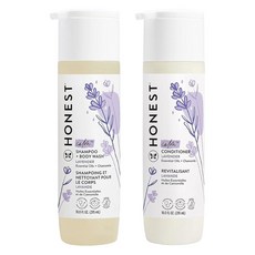 HONEST 誠實 鎮靜洗髮精沐浴露 295ml + 護髮素 295ml 薰衣草精油 + 洋甘菊, 1個