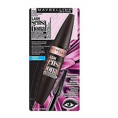 MAYBELLINE 媚比琳 睫毛 感覺睫毛膏 防水 9.0ml, 1個, 705棕黑色