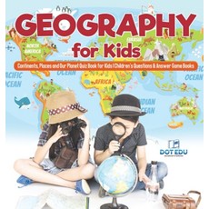 (英文圖書)Geography for Kids Continents Places and Our Planet Quiz Book for Kids Children... 精裝版, Dot Edu, 英文