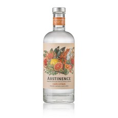 Abstinence艾布斯汀 Cape Citrus開普柑橘 無酒精蒸餾飲 無酒精烈酒 無酒精琴酒 風味調酒 750ML, 1個