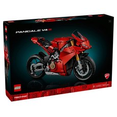 LEGO 科技系列杜卡迪Panigale V4 S摩托車模型 42202, 1個, 混合顏色