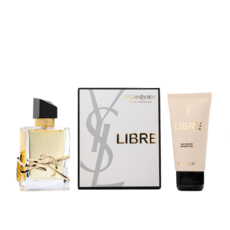 YVESSAINTLAURENT 聖羅蘭 自由不羈淡香精 50ml+沐浴膠組, 1組