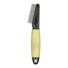 CONAIRPRO dog 適用於狗和貓的跳蚤梳刷, 1個, 黃色的