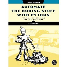 (英文圖書) Automate the Boring Stuff with Python 3rd Edition 平裝版, No Starch Press, 英文