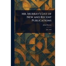 (英文圖書)Mr. Murray's List of New and Recent Publications 平裝版, Anson Street Press, 英文
