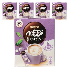 Nestle 雀巢 綿密拿鐵即溶咖啡隨行包 香醇奶茶風味, 5盒, 26條