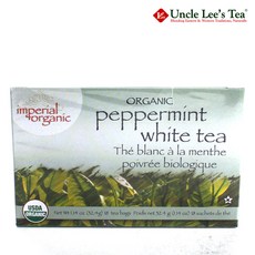 Uncle Lee's Tea 辣薄荷白茶茶包, 18件, 1.8克