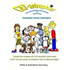 (英文圖書)CAT-astrophic! The Astonishing Adventures of Sam & Roy! Complete Comic Collection 平裝版, Steve Kang, 英文