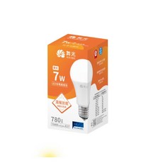 舞光 LED燈泡, 暖色, 10個