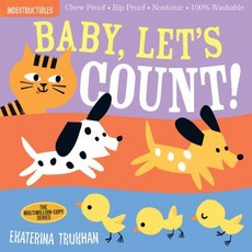 (英文圖書) Indestructibles: Baby Let's Count! 平裝版, Workman Publishing, 英文