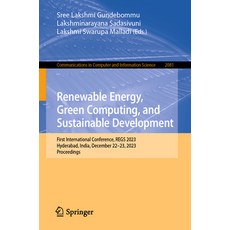 (英文圖書) Renewable Energy Green Computing and Sustainable Development: First International Conferenc... 平裝版, Springer, 英文