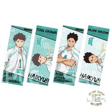 星河動漫 排球少年夥伴系列鐳射票套裝，多款角色設計，7.8x21公分