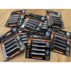 Panasonic 國際牌 eneloop PRO 3號4號 (4入) AAA AA 低自放充電電池 日本製造, 4