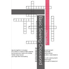 (英文圖書)Basic Sewing Crossword 平裝版, Independently Published, 英文