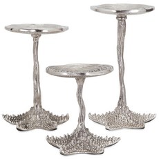 Imax 海星燭台 3 件套, 銀
