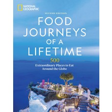 (英文圖書) Food Journeys of a Lifetime 2nd Edition: 500 Extraordinary Places to Eat Around the Globe 精裝版, National Geographic Society, 英文