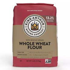 King Arthur 全麥麵粉, 1包, 2.27g